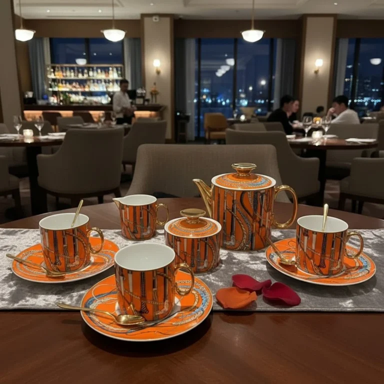 HERMES Чайный сервиз 15 предметов