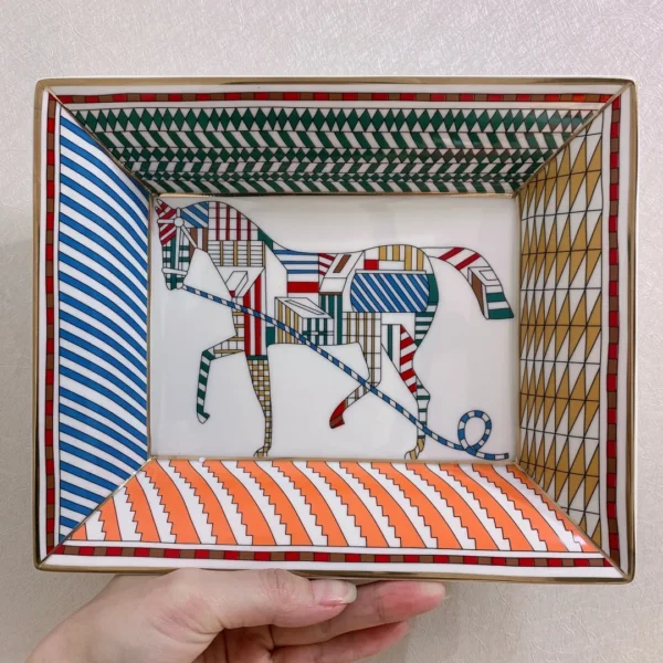 HERMES Монетница с конем